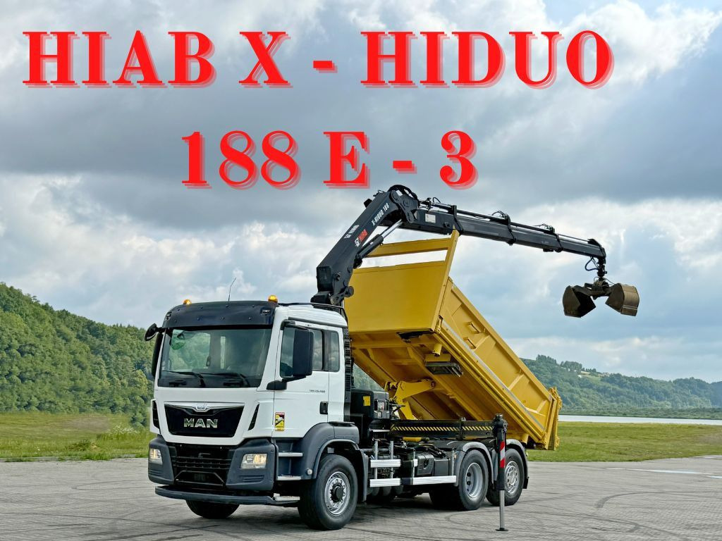 MAN TGS 26.400 * HIAB X-HIDUO 188 E-3 + FUNK * 6x4 - 起重车:图1 MAN TGS 26.400 * HIAB X-HIDUO 188 E-3 + FUNK * 6x4 - 起重车:图1