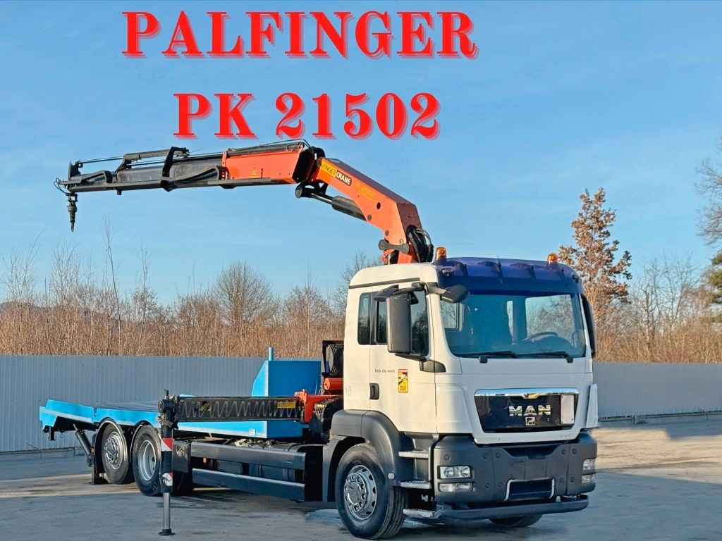 MAN TGS 26.400 * PALFINGER PK 21502 + FUNK* - 起重车:图1 MAN TGS 26.400 * PALFINGER PK 21502 + FUNK* - 起重车:图1