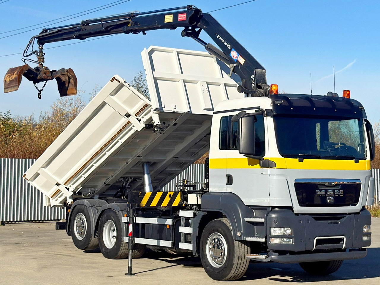 MAN TGS 28.320 * HMF 1500 - K2 * TOPZUSTAND - 起重车:图3 MAN TGS 28.320 * HMF 1500 - K2 * TOPZUSTAND - 起重车:图3