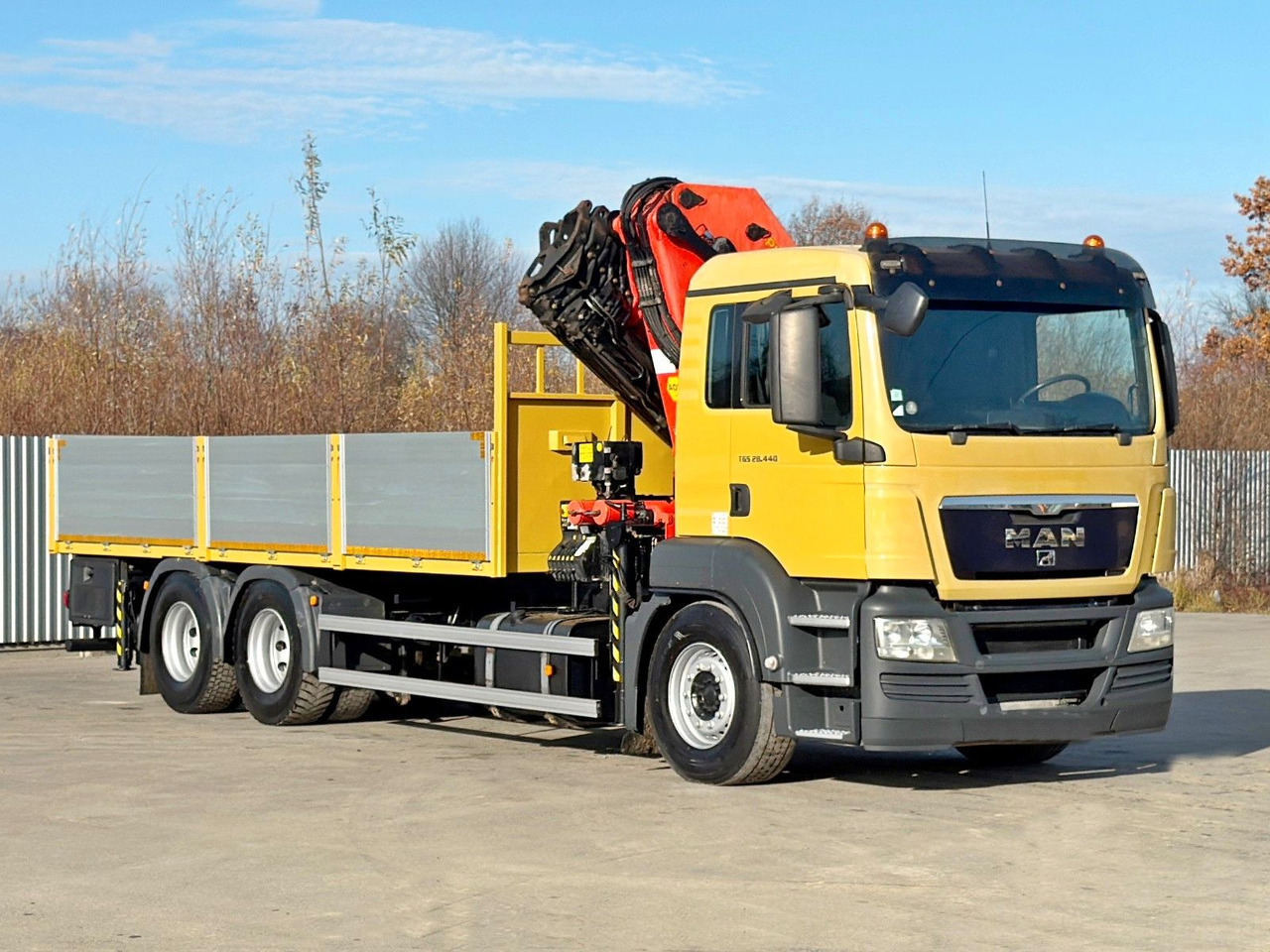 MAN TGS 28.440 Pritsche 6,55* PALFINGER PK 4502 - 起重车:图3 MAN TGS 28.440 Pritsche 6,55* PALFINGER PK 4502 - 起重车:图3