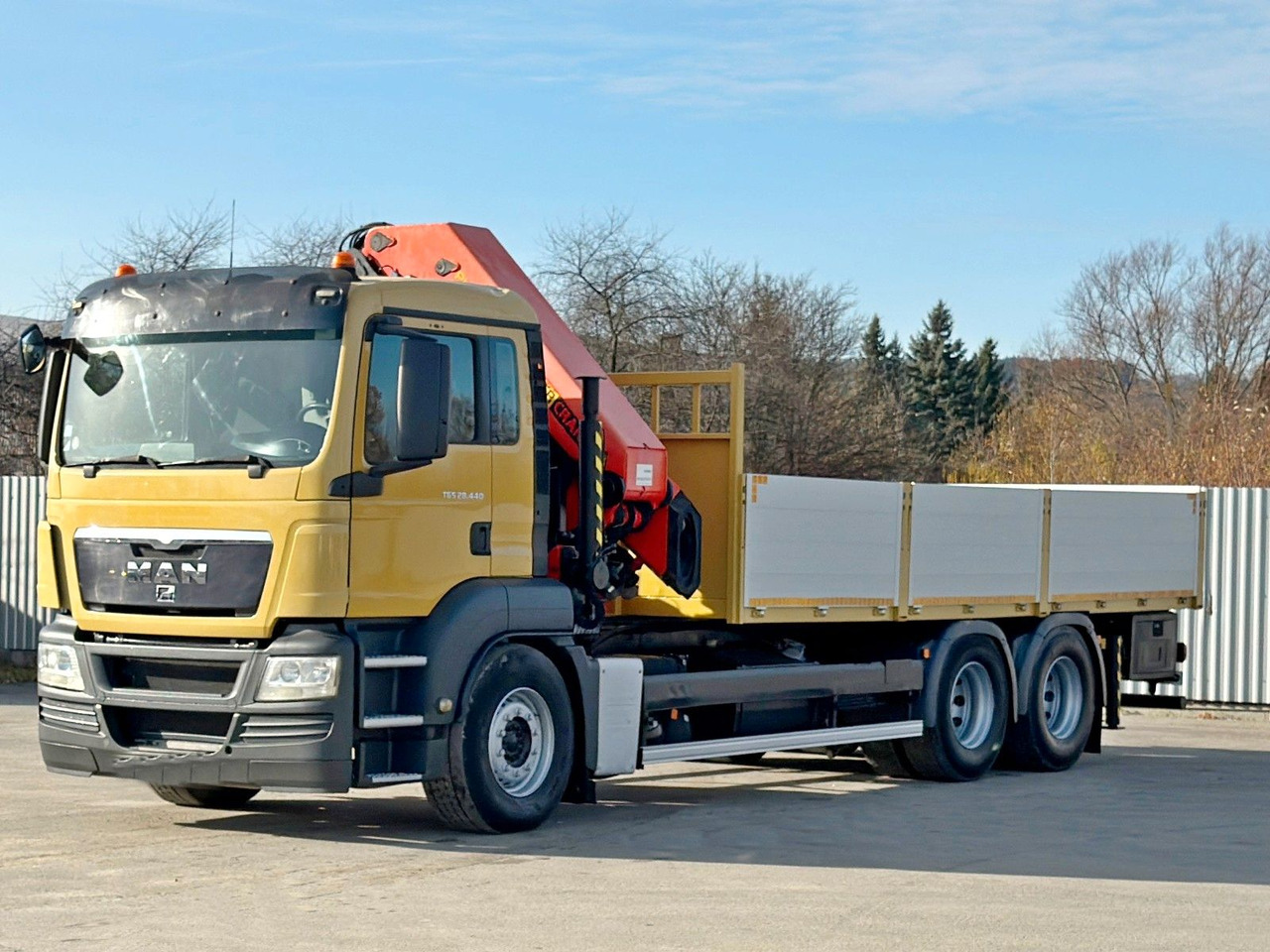 MAN TGS 28.440 Pritsche 6,55* PALFINGER PK 4502 - 起重车:图4 MAN TGS 28.440 Pritsche 6,55* PALFINGER PK 4502 - 起重车:图4