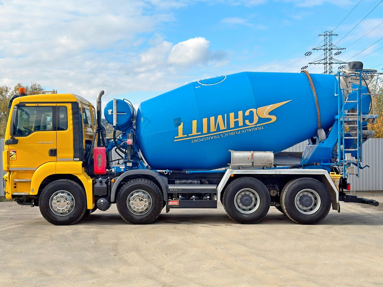 MAN TGS 32.420 * BETONMISCHER / 8x4 - 混凝土搅拌车:图4 MAN TGS 32.420 * BETONMISCHER / 8x4 - 混凝土搅拌车:图4