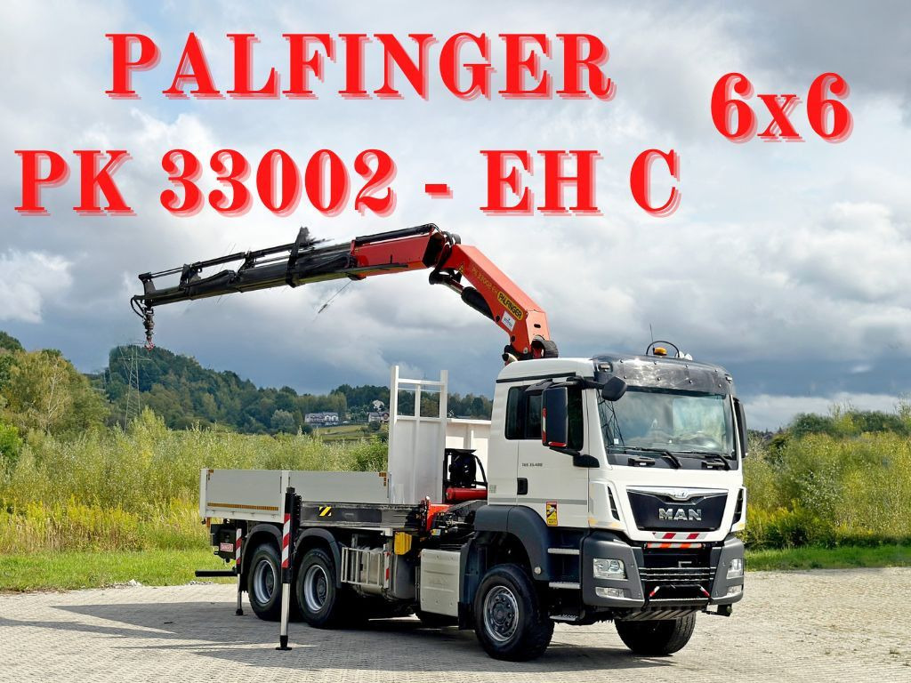 MAN TGS 33.480 * PK 33002-EH C + FUNK/6x6 * TOP - 起重车:图1 MAN TGS 33.480 * PK 33002-EH C + FUNK/6x6 * TOP - 起重车:图1