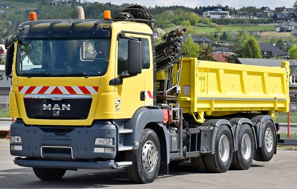 MAN TGS 35.440 * HIAB 122 B-3 DUO / 8x4 - 翻斗车, 起重车:图5 MAN TGS 35.440 * HIAB 122 B-3 DUO / 8x4 - 翻斗车, 起重车:图5