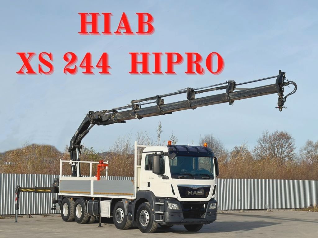 MAN TGS 35.440 * HIAB XS 244 HIPRO +FUNK / 8x4 - 起重车:图1 MAN TGS 35.440 * HIAB XS 244 HIPRO +FUNK / 8x4 - 起重车:图1