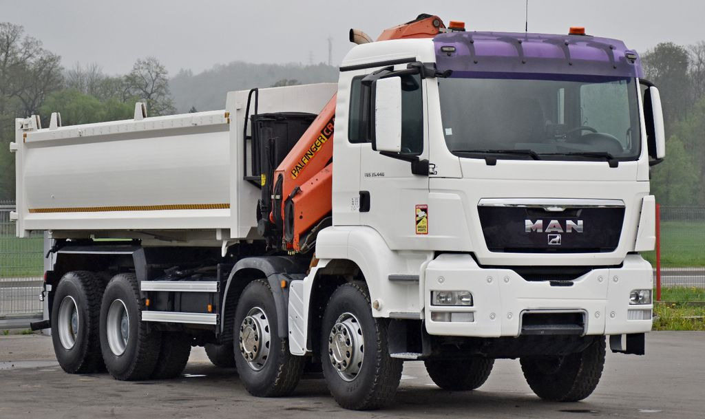 MAN TGS 35.440 * KIPPER 5,80m + KRAN * TOPZUSTAND - 起重车, 翻斗车:图4 MAN TGS 35.440 * KIPPER 5,80m + KRAN * TOPZUSTAND - 起重车, 翻斗车:图4