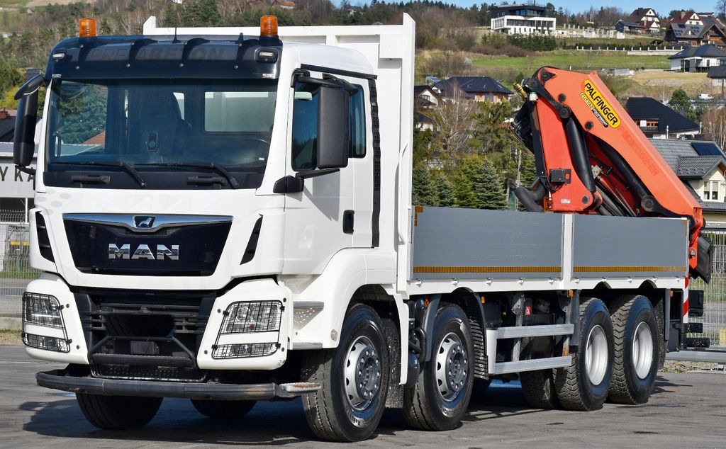 MAN TGS 35.500 * PK 22002 - EH C + FUNK * 8x4 * TOP MAN TGS 35.500 * PK 22002 - EH C + FUNK * 8x4 * TOP - 起重车, 栏板式/ 平板卡车:图4 MAN TGS 35.500 * PK 22002 - EH C + FUNK * 8x4 * TOP MAN TGS 35.500 * PK 22002 - EH C + FUNK * 8x4 * TOP - 起重车, 栏板式/ 平板卡车:图4