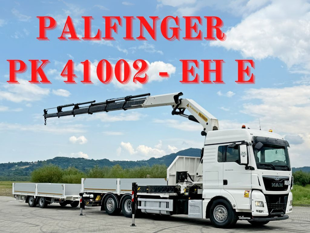 MAN TGX 26.440 * PK 41002-EH E + FUNK + Anhänger*TOP - 起重车:图1 MAN TGX 26.440 * PK 41002-EH E + FUNK + Anhänger*TOP - 起重车:图1