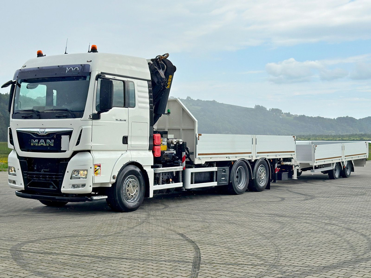 MAN TGX 26.440 * PK 41002-EH E + FUNK + Anhänger*TOP - 起重车:图3 MAN TGX 26.440 * PK 41002-EH E + FUNK + Anhänger*TOP - 起重车:图3