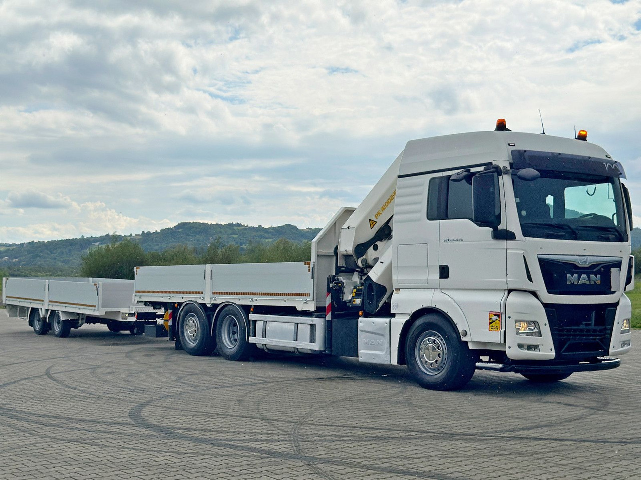 MAN TGX 26.440 * PK 41002-EH E + FUNK + Anhänger*TOP - 起重车:图4 MAN TGX 26.440 * PK 41002-EH E + FUNK + Anhänger*TOP - 起重车:图4