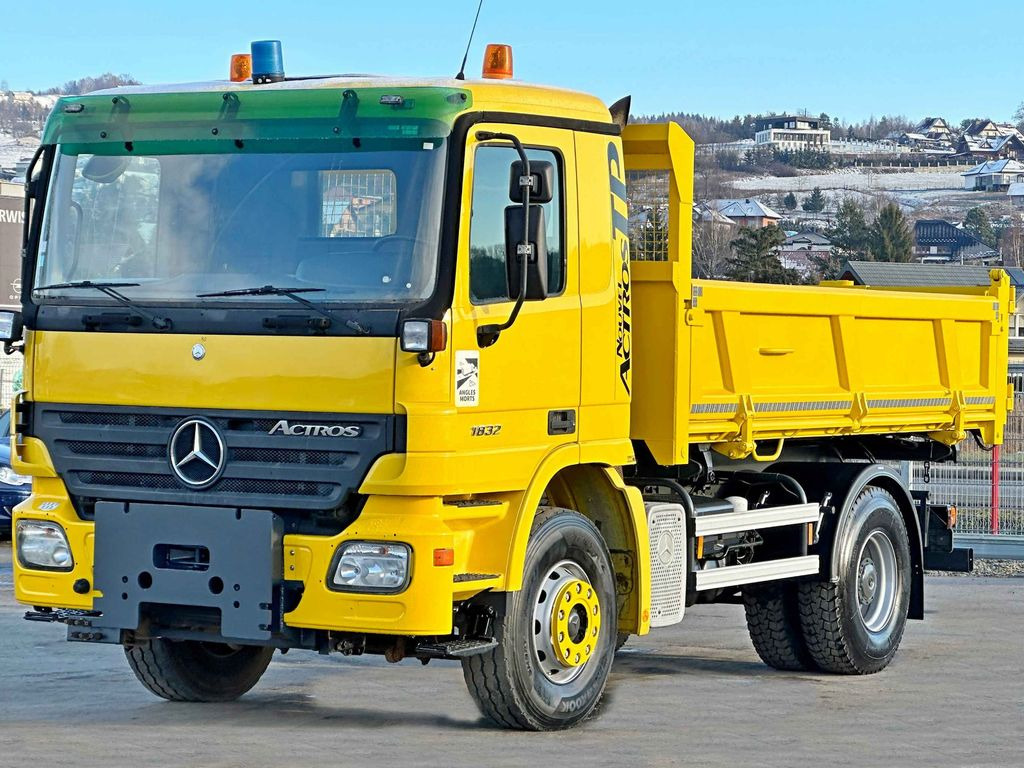 Mercedes-Benz ACTROS 1832* KIPPER 4,60 m + BORDMATIC * TOP - 翻斗车, 起重车:图5 Mercedes-Benz ACTROS 1832* KIPPER 4,60 m + BORDMATIC * TOP - 翻斗车, 起重车:图5