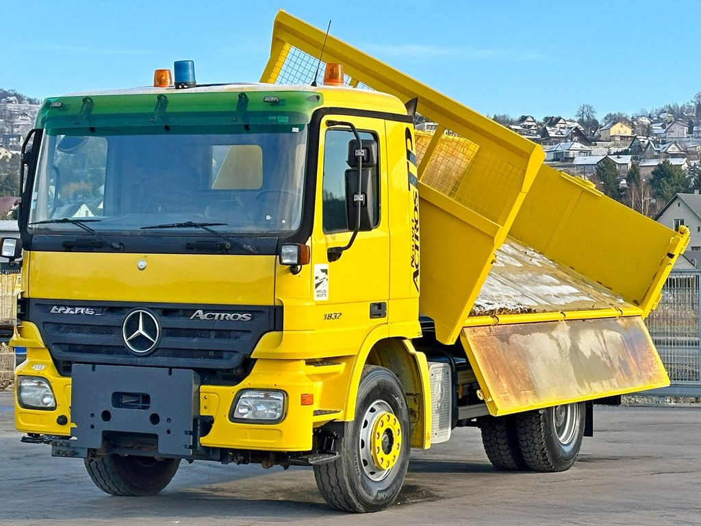 Mercedes-Benz ACTROS 1832* KIPPER 4,60 m + BORDMATIC * TOP - 翻斗车, 起重车:图3 Mercedes-Benz ACTROS 1832* KIPPER 4,60 m + BORDMATIC * TOP - 翻斗车, 起重车:图3