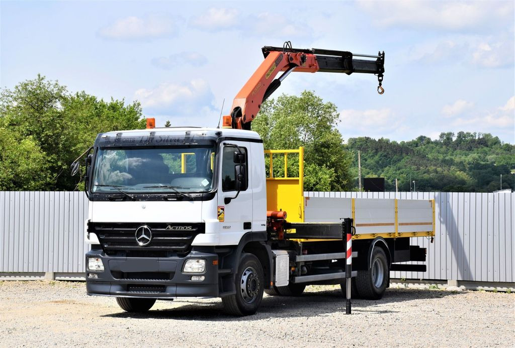 Mercedes-Benz ACTROS 1832 PRITSCHE 6,70m * PK 15500*TOPZUSTAND Mercedes-Benz ACTROS 1832 PRITSCHE 6,70m * PK 15500*TOPZUSTAND - 起重车:图2 Mercedes-Benz ACTROS 1832 PRITSCHE 6,70m * PK 15500*TOPZUSTAND Mercedes-Benz ACTROS 1832 PRITSCHE 6,70m * PK 15500*TOPZUSTAND - 起重车:图2