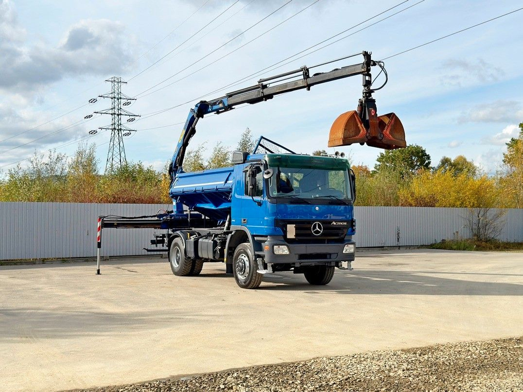 Mercedes-Benz ACTROS 1841 * PK 10501 + FUNK * TOP * 4x4 - 翻斗车, 起重车:图2 Mercedes-Benz ACTROS 1841 * PK 10501 + FUNK * TOP * 4x4 - 翻斗车, 起重车:图2