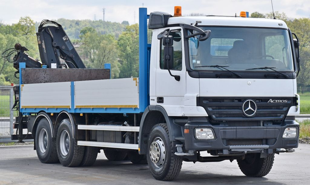 Mercedes-Benz ACTROS 2632 * HIAB 144BS-2HIDUO+FUNK / 6x4 - 起重车:图3 Mercedes-Benz ACTROS 2632 * HIAB 144BS-2HIDUO+FUNK / 6x4 - 起重车:图3