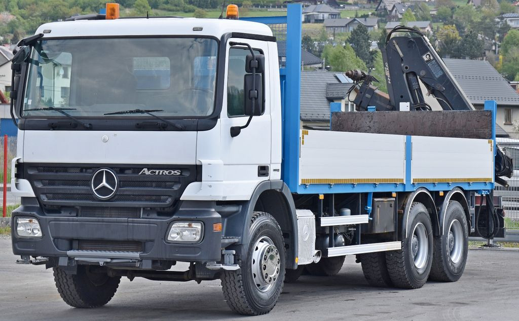 Mercedes-Benz ACTROS 2632 * HIAB 144BS-2HIDUO+FUNK / 6x4 - 起重车:图4 Mercedes-Benz ACTROS 2632 * HIAB 144BS-2HIDUO+FUNK / 6x4 - 起重车:图4