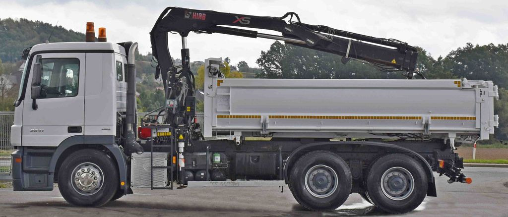 Mercedes-Benz ACTROS 2641 * HIAB 144 B-2 DUO * 6x4 *TOPZUSTAND - 翻斗车, 起重车:图3 Mercedes-Benz ACTROS 2641 * HIAB 144 B-2 DUO * 6x4 *TOPZUSTAND - 翻斗车, 起重车:图3