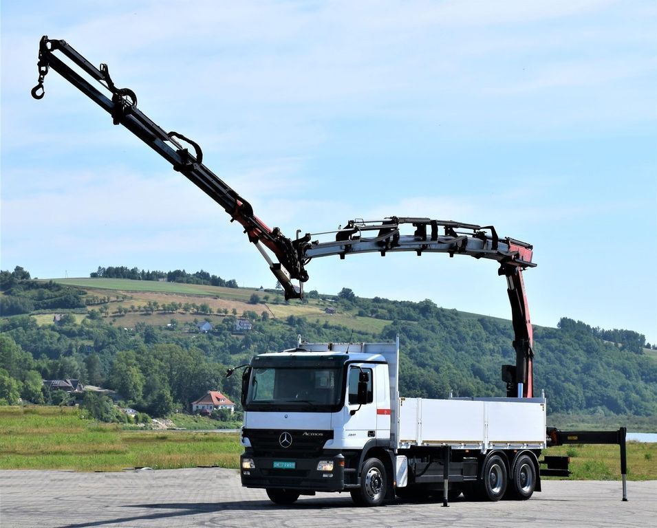 Mercedes-Benz ACTROS 2641 * PK 29002 +JIB PJ060/FUNK* 6x4 - 起重车, 栏板式/ 平板卡车:图2 Mercedes-Benz ACTROS 2641 * PK 29002 +JIB PJ060/FUNK* 6x4 - 起重车, 栏板式/ 平板卡车:图2