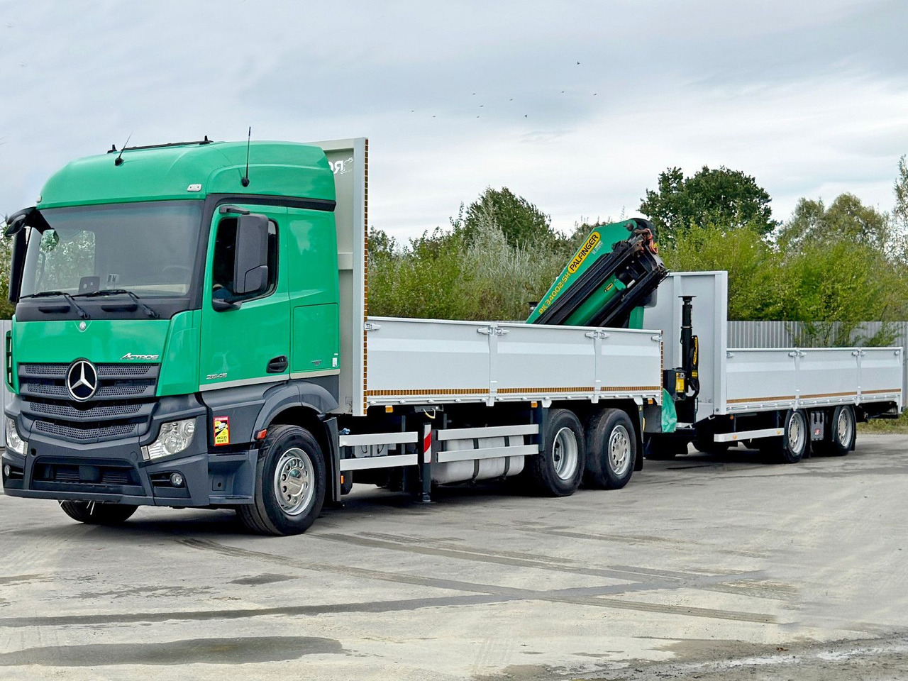 Mercedes-Benz ACTROS 2645* PK 34002 - SH C/FUNK+Anhänger* TOP - 起重车:图3 Mercedes-Benz ACTROS 2645* PK 34002 - SH C/FUNK+Anhänger* TOP - 起重车:图3