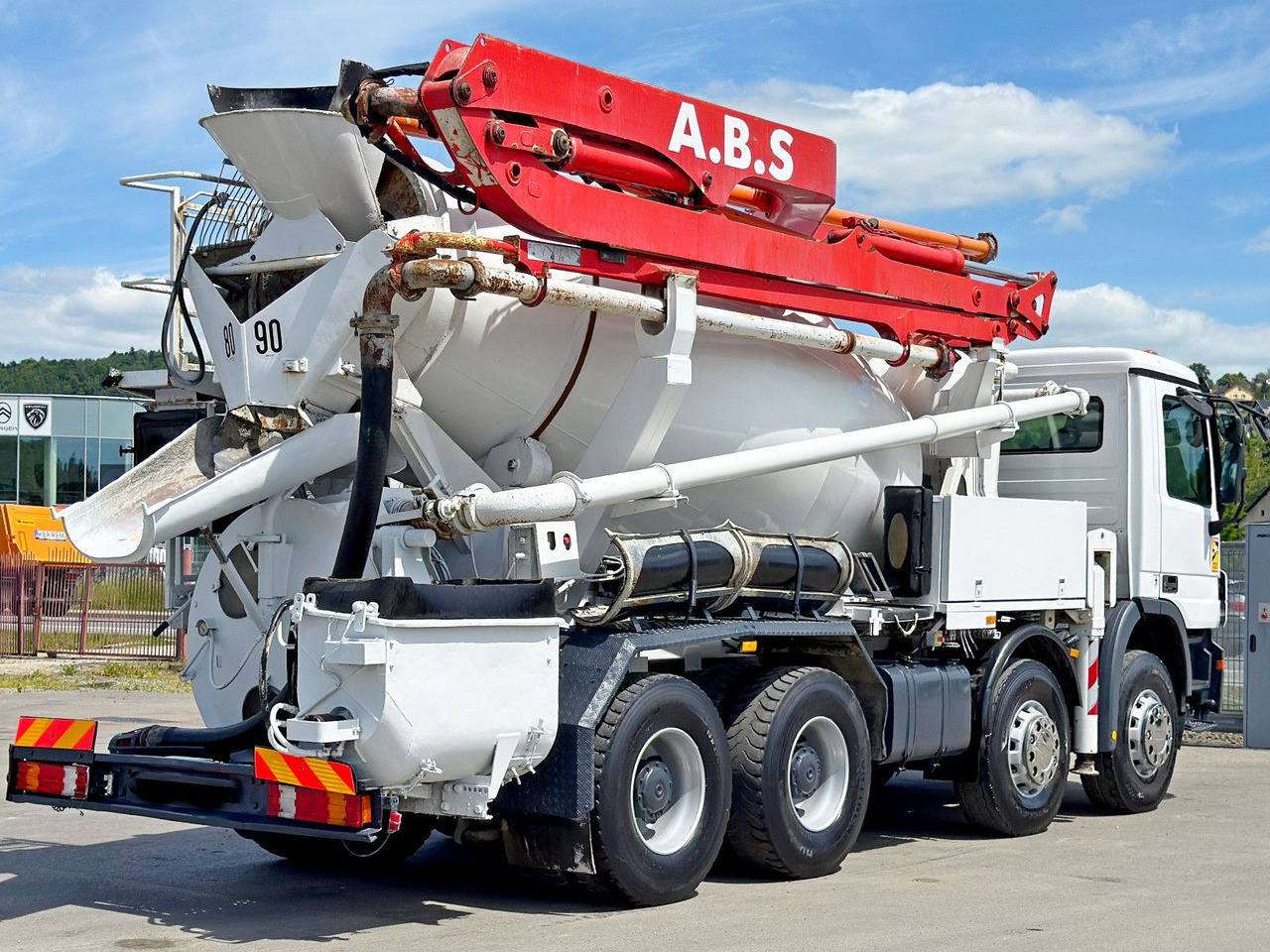 Mercedes-Benz ACTROS 3241* Betonpumpe 21m *8x4 * Top Zustand Mercedes-Benz ACTROS 3241* Betonpumpe 21m *8x4 * Top Zustand - 混凝土泵车:图5 Mercedes-Benz ACTROS 3241* Betonpumpe 21m *8x4 * Top Zustand Mercedes-Benz ACTROS 3241* Betonpumpe 21m *8x4 * Top Zustand - 混凝土泵车:图5