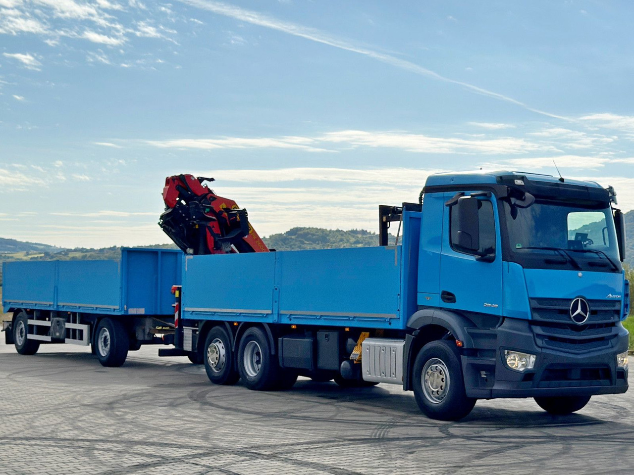 Mercedes-Benz ANTOS 2545*PK 26002-EHE+JIB PJ060A+Anhänger/FUNK - 起重车:图3 Mercedes-Benz ANTOS 2545*PK 26002-EHE+JIB PJ060A+Anhänger/FUNK - 起重车:图3