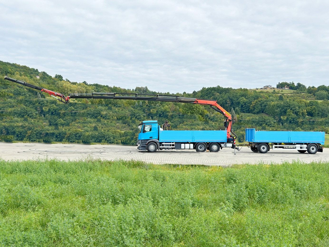 Mercedes-Benz ANTOS 2545*PK 26002-EHE+JIB PJ060A+Anhänger/FUNK - 起重车:图5 Mercedes-Benz ANTOS 2545*PK 26002-EHE+JIB PJ060A+Anhänger/FUNK - 起重车:图5