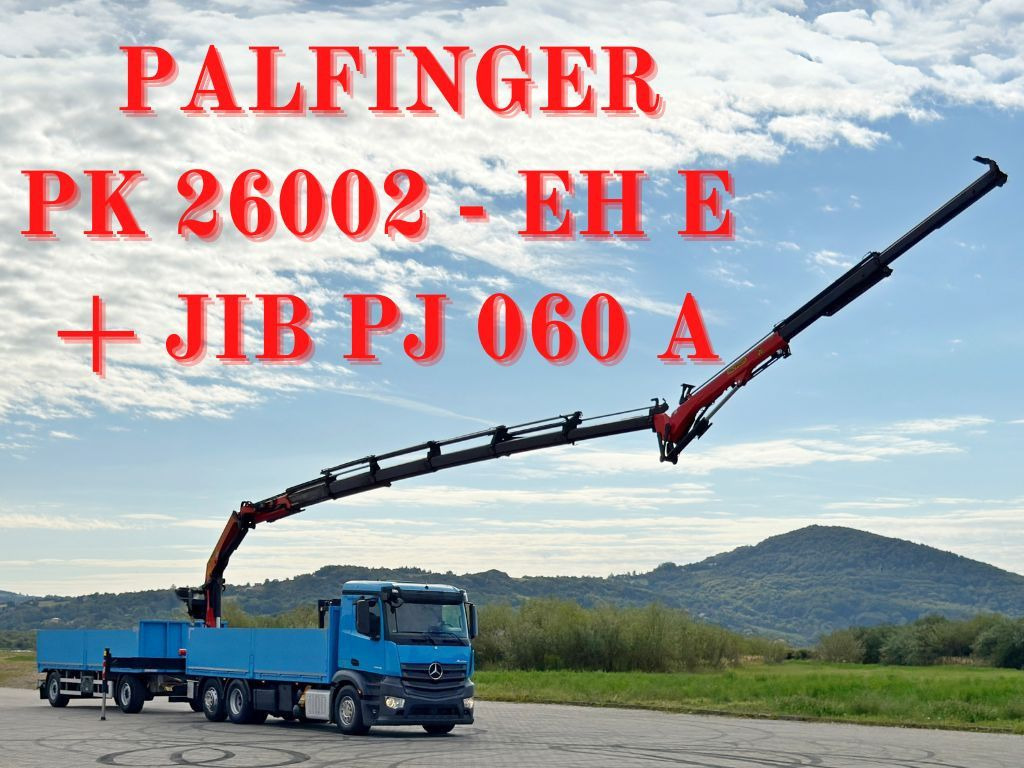 Mercedes-Benz ANTOS 2545*PK 26002-EHE+JIB PJ060A+Anhänger/FUNK - 起重车:图1 Mercedes-Benz ANTOS 2545*PK 26002-EHE+JIB PJ060A+Anhänger/FUNK - 起重车:图1