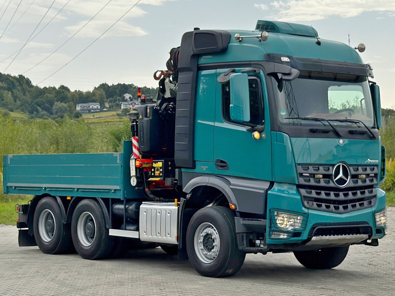 Mercedes-Benz AROCS 2548* FASSI F245A.0.24 E + FUNK / 6x4 *TOP - 起重车:图4 Mercedes-Benz AROCS 2548* FASSI F245A.0.24 E + FUNK / 6x4 *TOP - 起重车:图4