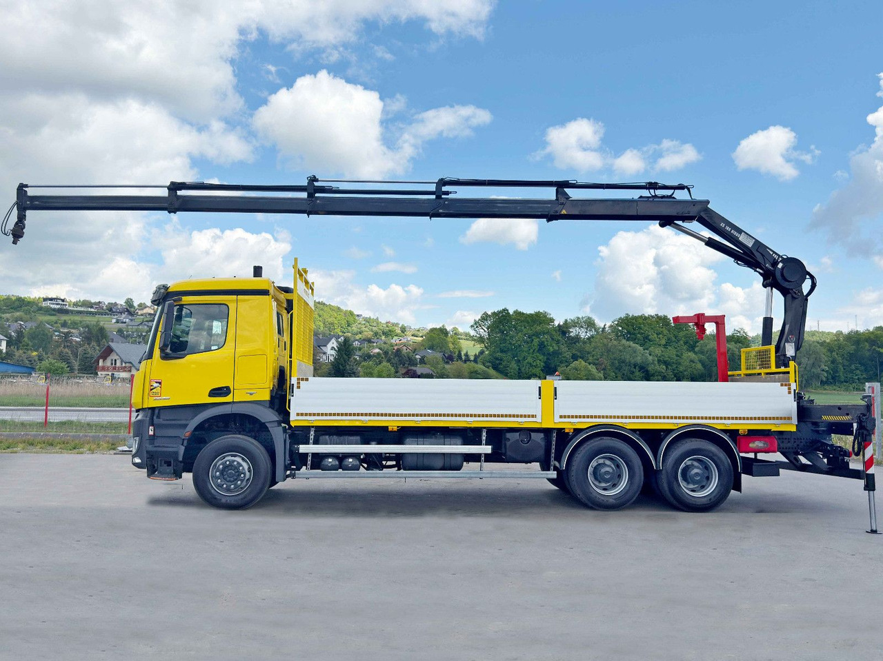 Mercedes-Benz AROCS 2636 *HIAB 166 D-4 HIDUO + FUNK* 6x4 - 起重车:图5 Mercedes-Benz AROCS 2636 *HIAB 166 D-4 HIDUO + FUNK* 6x4 - 起重车:图5