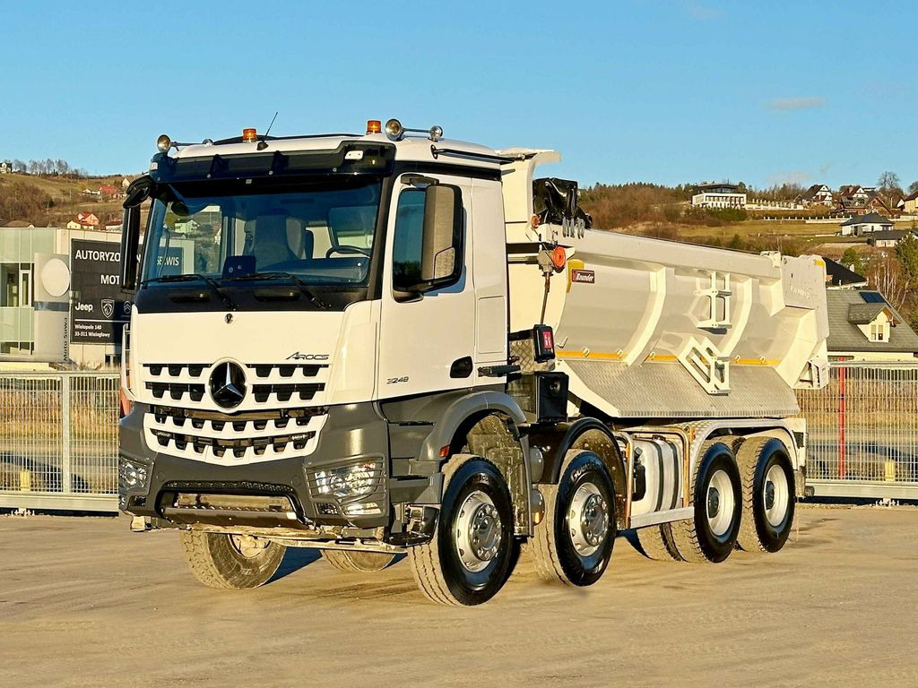 Mercedes-Benz AROCS 3248 * KIPPER * 8x4 * TOPZUSTAND - 翻斗车, 起重车:图2 Mercedes-Benz AROCS 3248 * KIPPER * 8x4 * TOPZUSTAND - 翻斗车, 起重车:图2