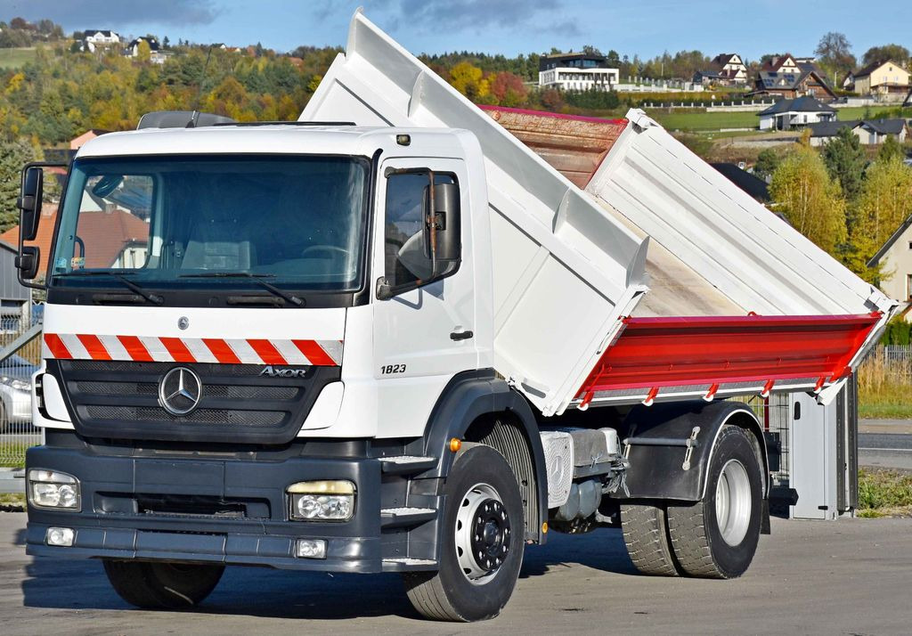 Mercedes-Benz AXOR 1823 * KIPPER 4,45 m * TOPZUSTAND - 翻斗车, 起重车:图3 Mercedes-Benz AXOR 1823 * KIPPER 4,45 m * TOPZUSTAND - 翻斗车, 起重车:图3