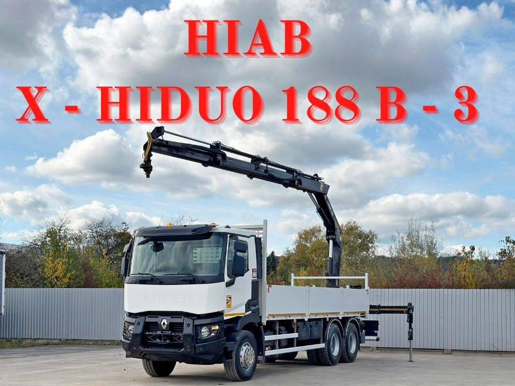 Renault C 380* HIAB X-HIDUO 188 B-3/FUNK*6x4 - 起重车:图1 Renault C 380* HIAB X-HIDUO 188 B-3/FUNK*6x4 - 起重车:图1