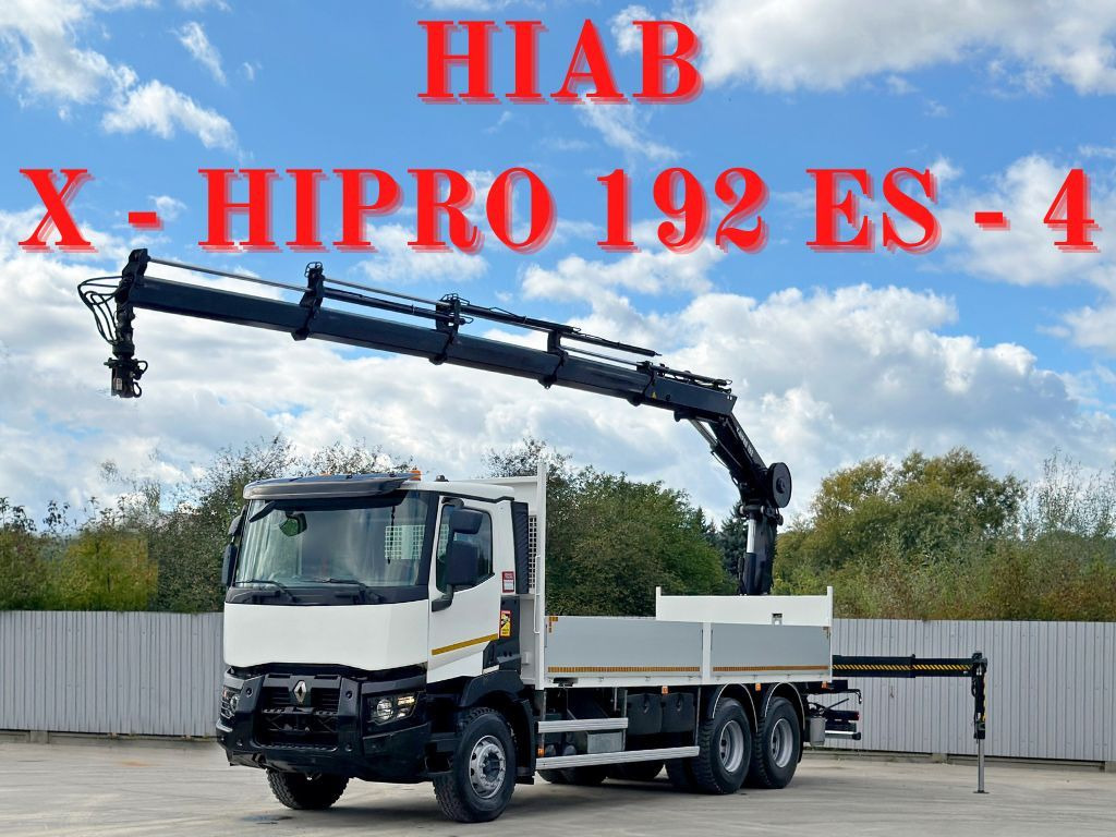 Renault C 430 *HIAB X - HIPRO 192 ES -4 + FUNK* 6x4 - 起重车:图1 Renault C 430 *HIAB X - HIPRO 192 ES -4 + FUNK* 6x4 - 起重车:图1