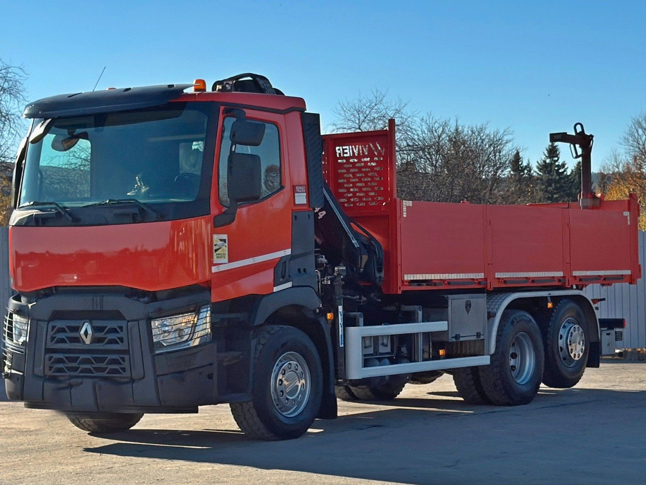 Renault C430 * HIAB 144 BS - 3 HIDUO+ FUNK/ 6x2 - 翻斗车, 起重车:图4 Renault C430 * HIAB 144 BS - 3 HIDUO+ FUNK/ 6x2 - 翻斗车, 起重车:图4