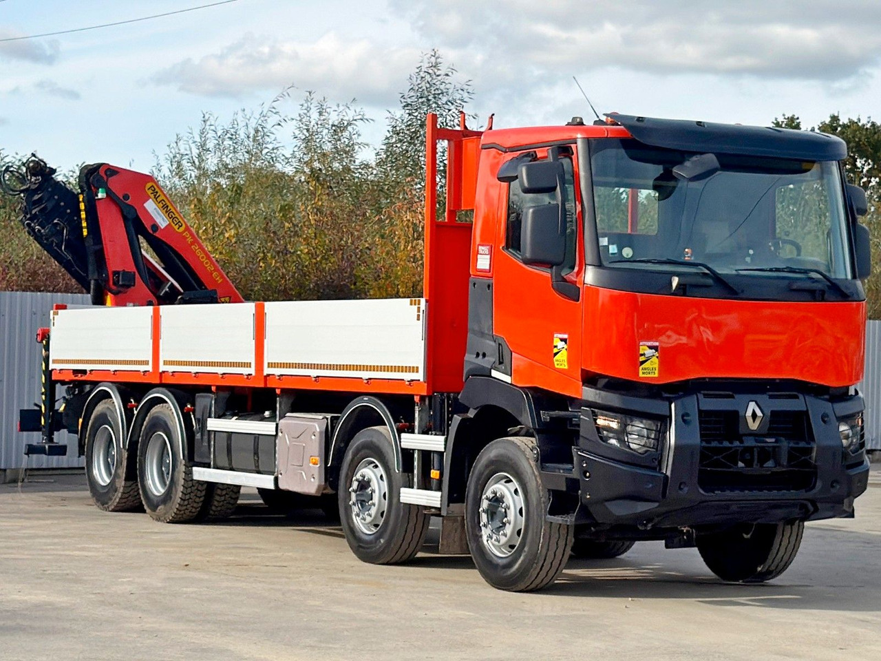 Renault C430 * PALFINGER PK 26002 - EH F + FUNK/ 8x4 - 起重车:图4 Renault C430 * PALFINGER PK 26002 - EH F + FUNK/ 8x4 - 起重车:图4