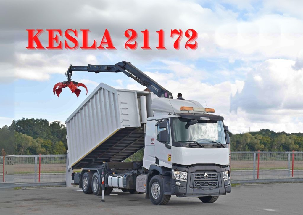 Renault C460* ABROLLKIPPER *KESLA 21172 * TOPZUSTAND - 起重车, 翻斗车:图1 Renault C460* ABROLLKIPPER *KESLA 21172 * TOPZUSTAND - 起重车, 翻斗车:图1