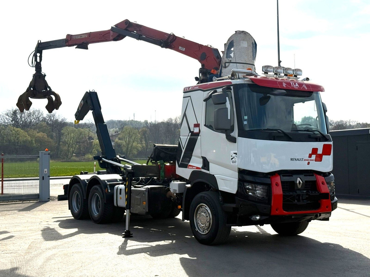 Renault C520 * ABROLLKIPPER 4,80 m * KESLA * 6x4! - 吊钩升降车, 起重车:图2 Renault C520 * ABROLLKIPPER 4,80 m * KESLA * 6x4! - 吊钩升降车, 起重车:图2