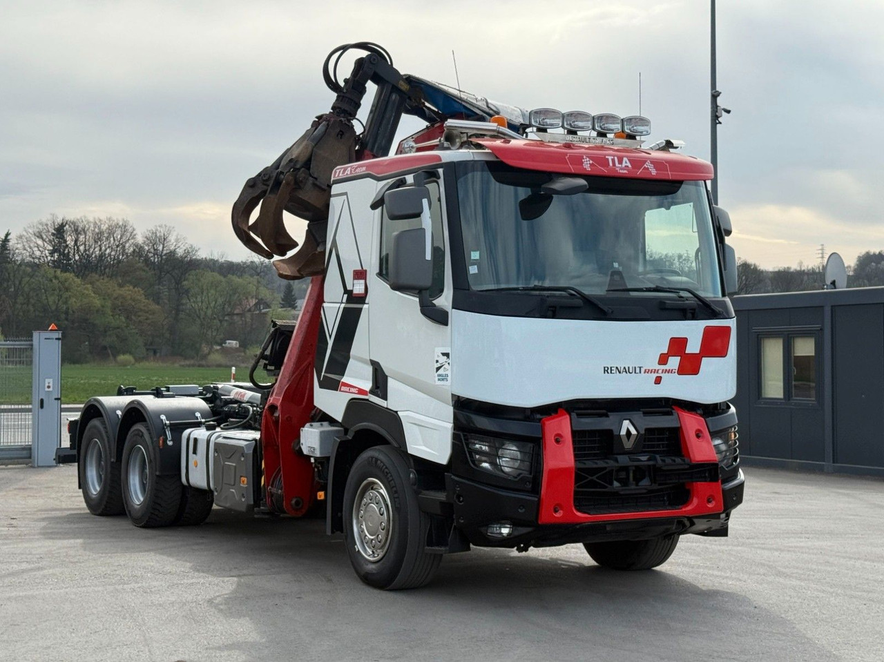 Renault C520 * ABROLLKIPPER 4,80 m * KESLA * 6x4! - 吊钩升降车, 起重车:图4 Renault C520 * ABROLLKIPPER 4,80 m * KESLA * 6x4! - 吊钩升降车, 起重车:图4