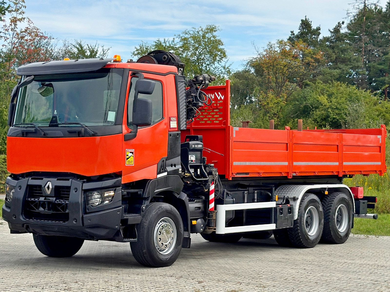 Renault K 380 * HIAB 144 BS - 3 HIDUO + FUNK * 6x4 * TOP - 起重车:图3 Renault K 380 * HIAB 144 BS - 3 HIDUO + FUNK * 6x4 * TOP - 起重车:图3