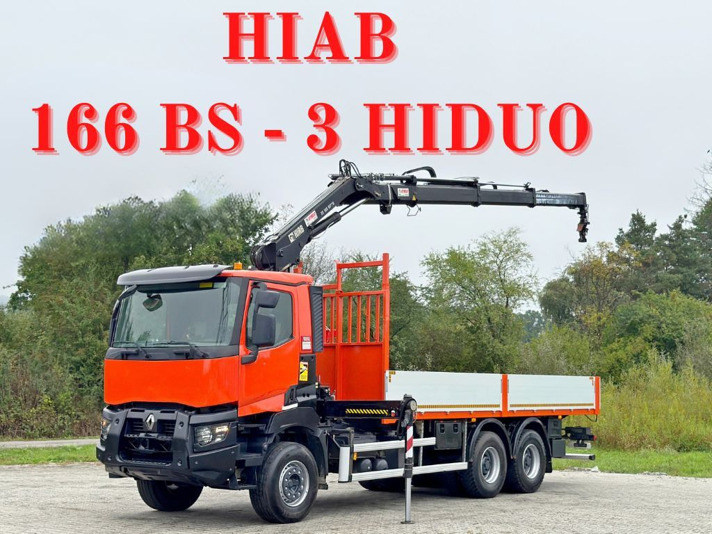 Renault K 380 * HIAB 166 BS-3 HIDUO + FUNK* 6x4 - 起重车:图1 Renault K 380 * HIAB 166 BS-3 HIDUO + FUNK* 6x4 - 起重车:图1