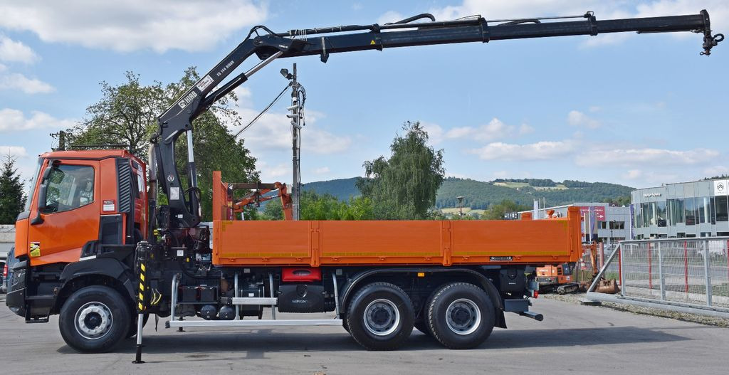 Renault K 430 * HIAB 144 B-3 HIDUO + FUNK / 6x4 - 起重车, 翻斗车:图5 Renault K 430 * HIAB 144 B-3 HIDUO + FUNK / 6x4 - 起重车, 翻斗车:图5