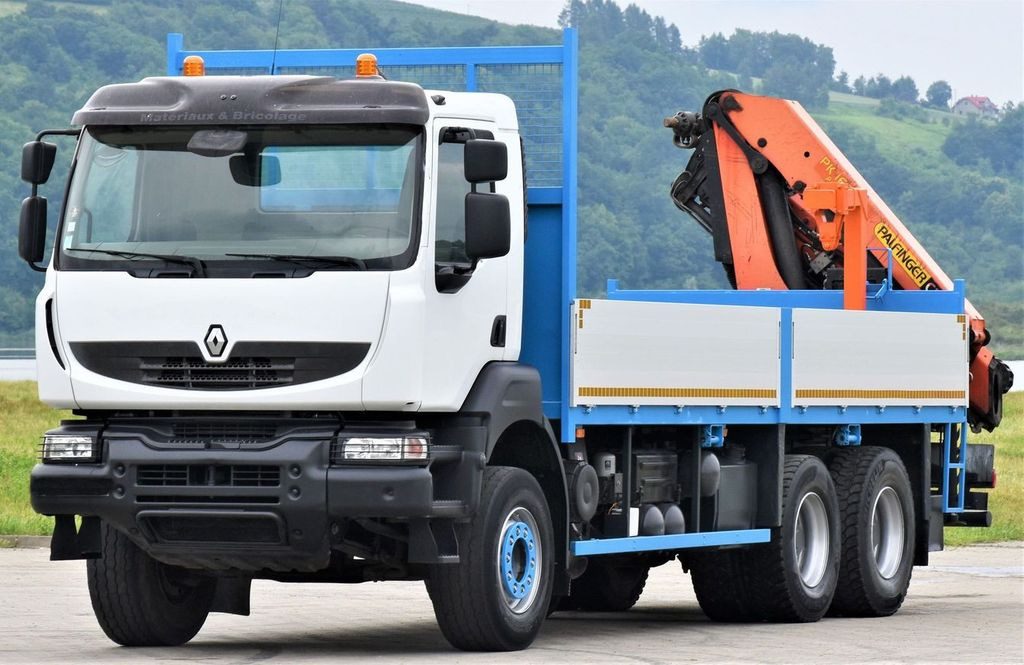 Renault KERAX 370 *PK 16502 + FUNK / 6x4 * TOP Renault KERAX 370 *PK 16502 + FUNK / 6x4 * TOP - 起重车, 栏板式/ 平板卡车:图4 Renault KERAX 370 *PK 16502 + FUNK / 6x4 * TOP Renault KERAX 370 *PK 16502 + FUNK / 6x4 * TOP - 起重车, 栏板式/ 平板卡车:图4