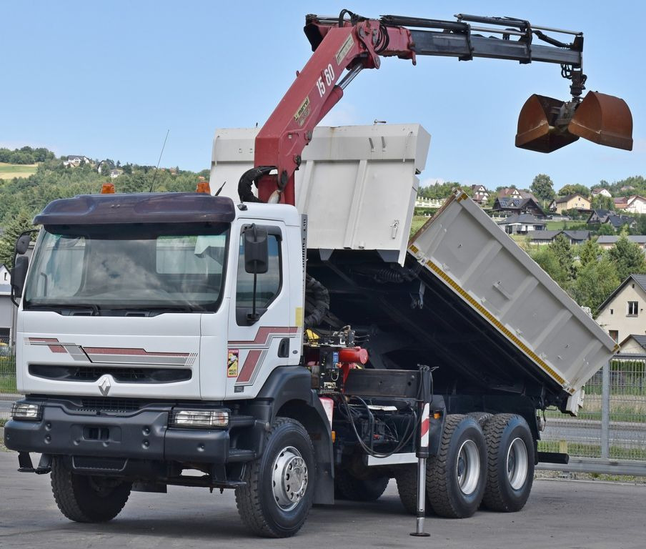 Renault KERAX 420 DXI* HMF 1563 K3 + FUNK/6x4 - 翻斗车:图3 Renault KERAX 420 DXI* HMF 1563 K3 + FUNK/6x4 - 翻斗车:图3