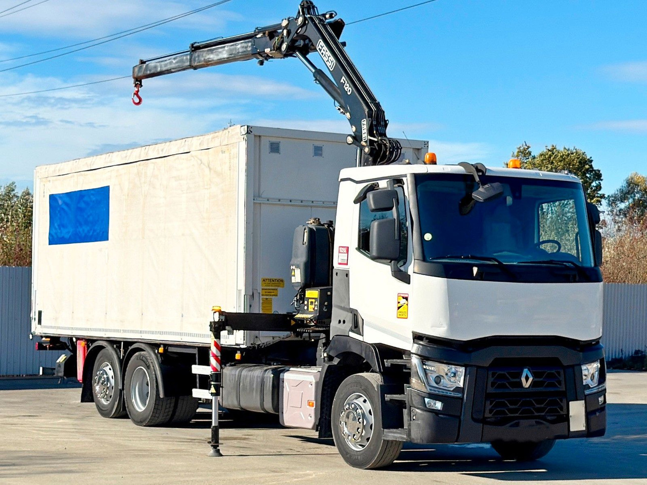 Renault T380 * FASSI F120B.2.22 + FUNK / 6x2! - 起重车:图2 Renault T380 * FASSI F120B.2.22 + FUNK / 6x2! - 起重车:图2