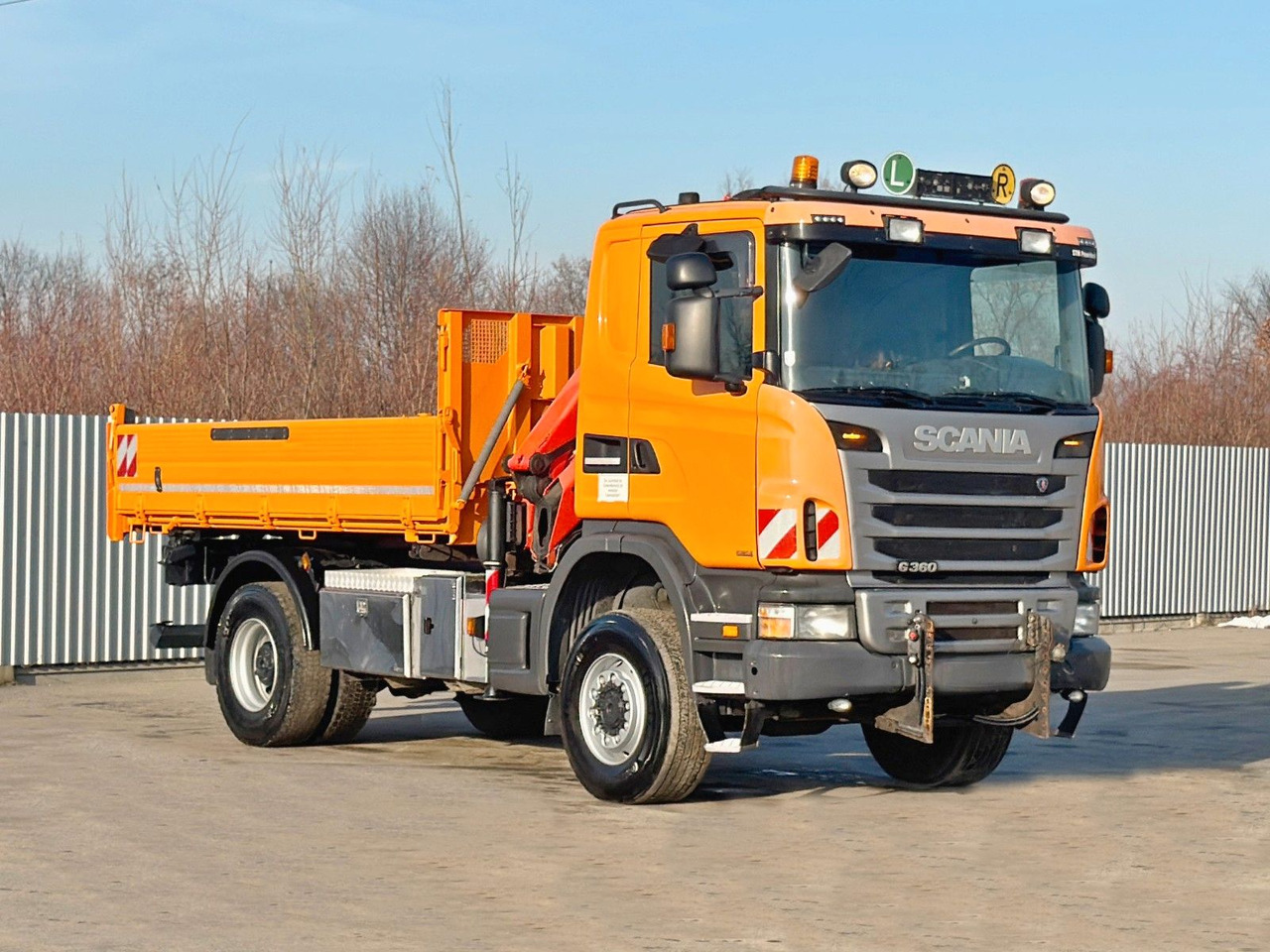 Scania G 360 * KIPPER 4,15m * PALFINGER PK 11002/ 4x4 - 起重车:图3 Scania G 360 * KIPPER 4,15m * PALFINGER PK 11002/ 4x4 - 起重车:图3