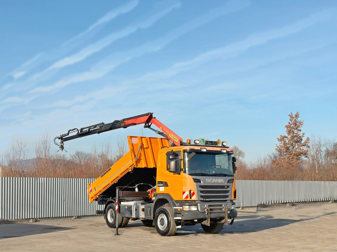 Scania G 360 * KIPPER 4,15m * PALFINGER PK 11002/ 4x4 - 起重车:图2 Scania G 360 * KIPPER 4,15m * PALFINGER PK 11002/ 4x4 - 起重车:图2