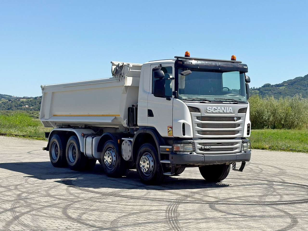 Scania G 420 * KIPPER * 8x4 * TOPZUSTAND - 翻斗车:图1 Scania G 420 * KIPPER * 8x4 * TOPZUSTAND - 翻斗车:图1
