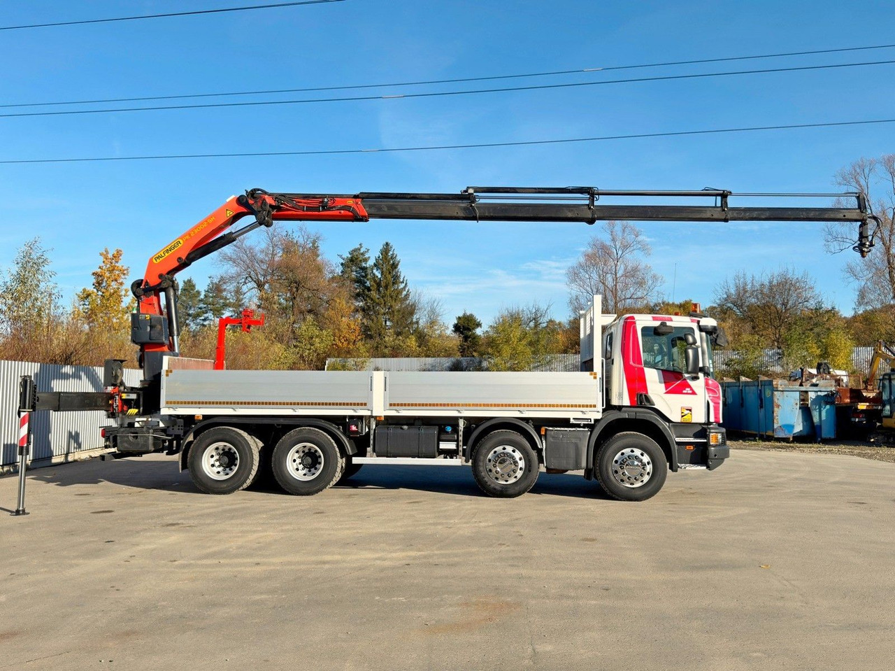 Scania P 450* PRITSCHE 6,90m * PK 23002- SH C FUNK *8x4 - 起重车:图5 Scania P 450* PRITSCHE 6,90m * PK 23002- SH C FUNK *8x4 - 起重车:图5