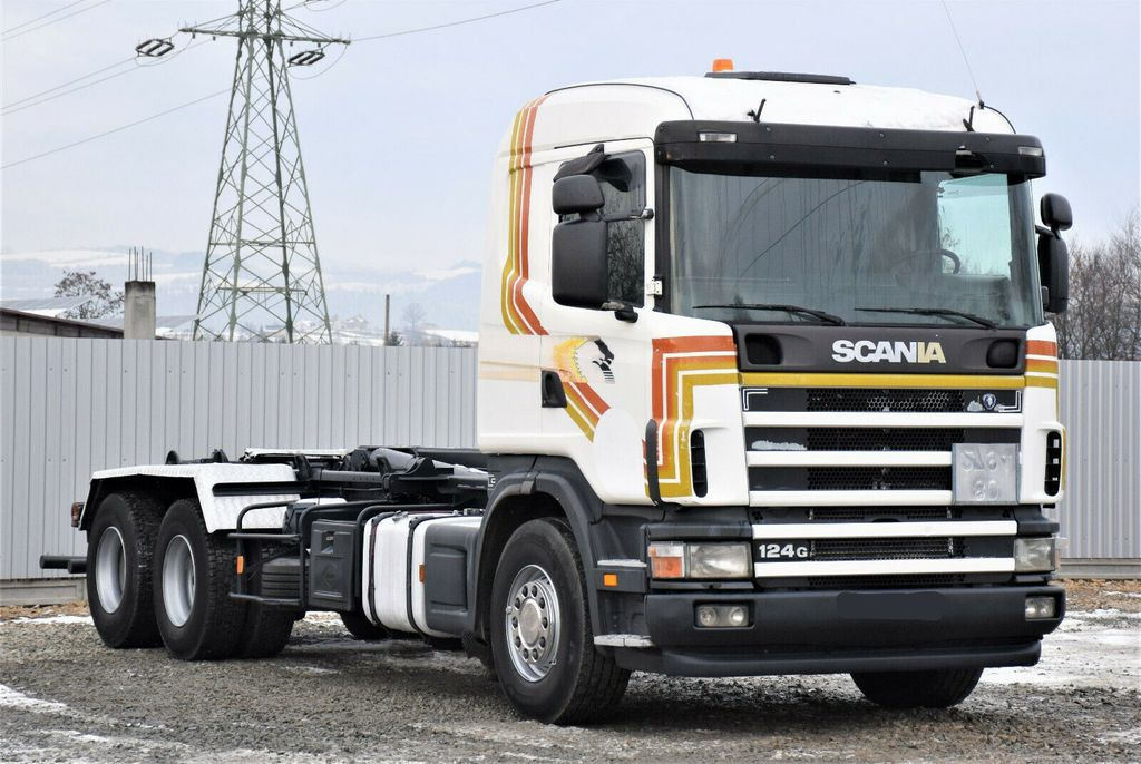 Scania R124 470 Abrollkipper *6x2* Top Zustand ! Scania R124 470 Abrollkipper * 6x2 * Motor Problem - 吊钩升降车:图3 Scania R124 470 Abrollkipper *6x2* Top Zustand ! Scania R124 470 Abrollkipper * 6x2 * Motor Problem - 吊钩升降车:图3