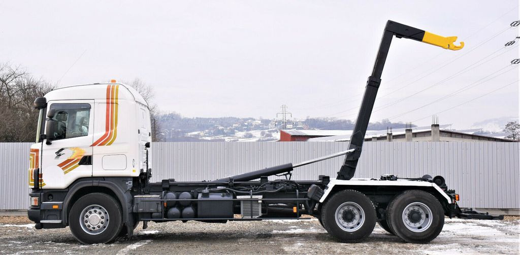 Scania R124 470 Abrollkipper *6x2* Top Zustand ! Scania R124 470 Abrollkipper * 6x2 * Motor Problem - 吊钩升降车:图5 Scania R124 470 Abrollkipper *6x2* Top Zustand ! Scania R124 470 Abrollkipper * 6x2 * Motor Problem - 吊钩升降车:图5